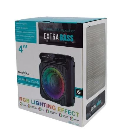 Torima%20GTS-1548%208W%204’’%20Extra%20Bass%20RGB%20Işıklı%20Bluetooth%20Hoparlör%20FM%20Radyo%20USB%20TF%20AUX%20Destekli%20Speaker